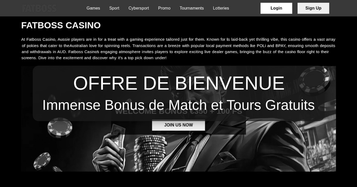 FatBoss Casino en France